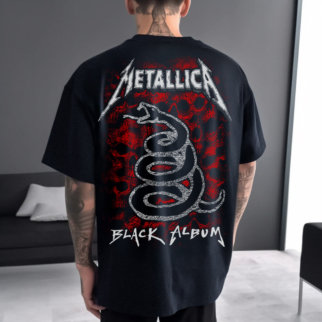 Tricou Metallica Black Album