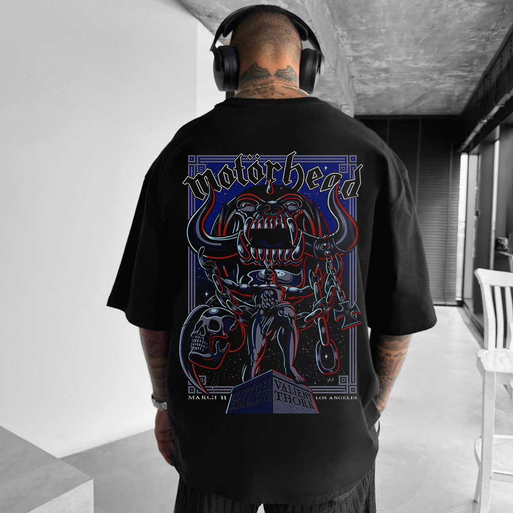 Tricou Motorhead Skull & Chain