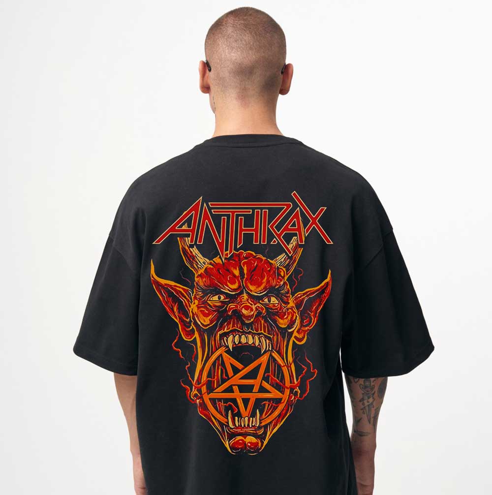 Antrax: Tricou The Fierce Demon Face