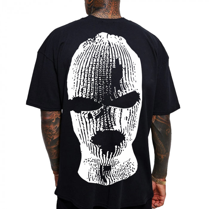 Tricou grafic Black Mask