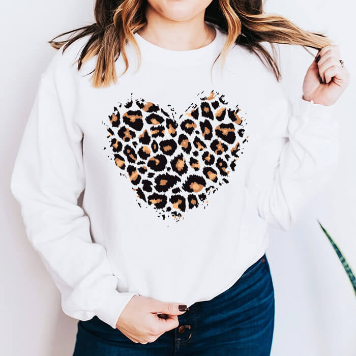 Leopard Heart T-Shirt: A Bold Statement
