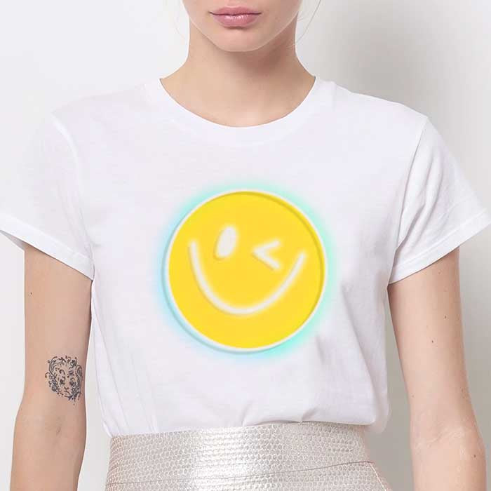 Vibrant Yellow Smiley Face T-Shirt: A Must-Have For Every Wardrobe