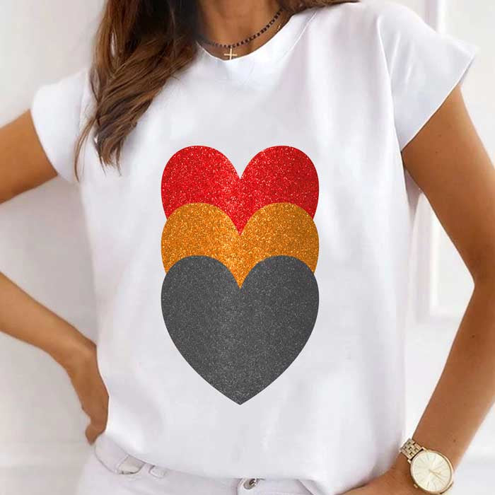 Glittering Heart T-Shirt