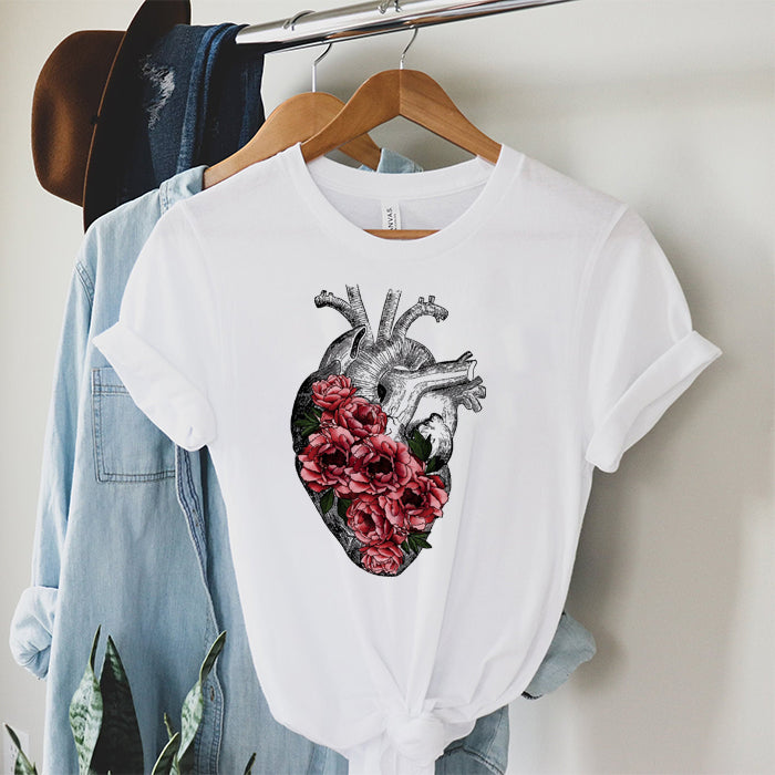Heartbeat Graphic T-Shirt