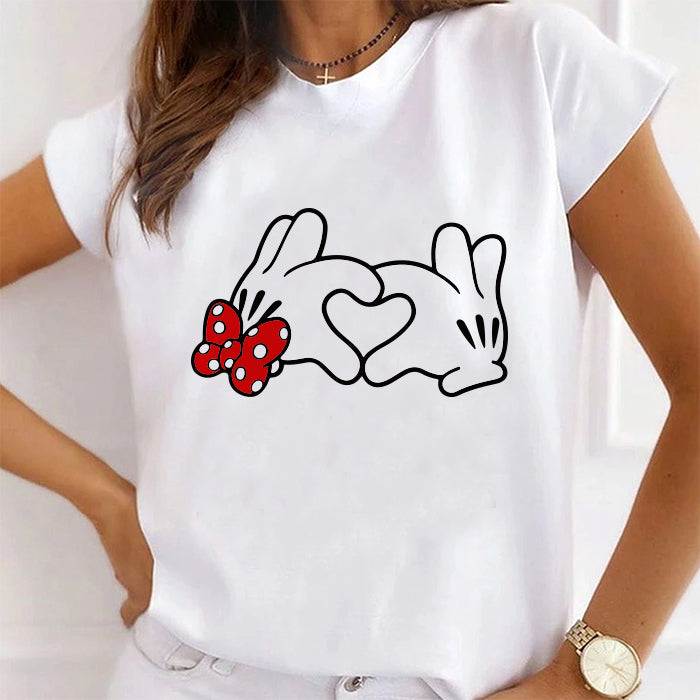 Tricou grafic Charming Bunnies Disney
