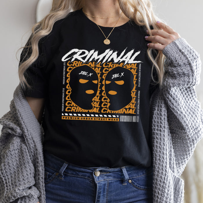 Tricou CRIMINAL: O declarație în stil urban