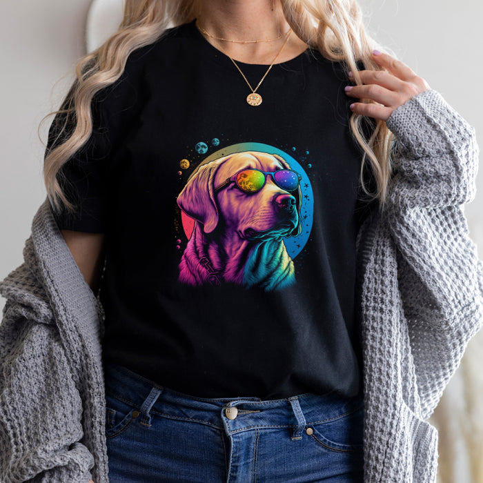 Galactic Pup: A Stylish Statement T-Shirt