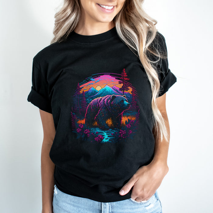 Black Bear T-Shirt: Nature Meets Urban Style