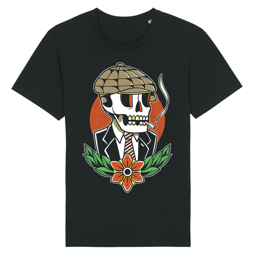 Vintage Skull Graphic T-Shirt