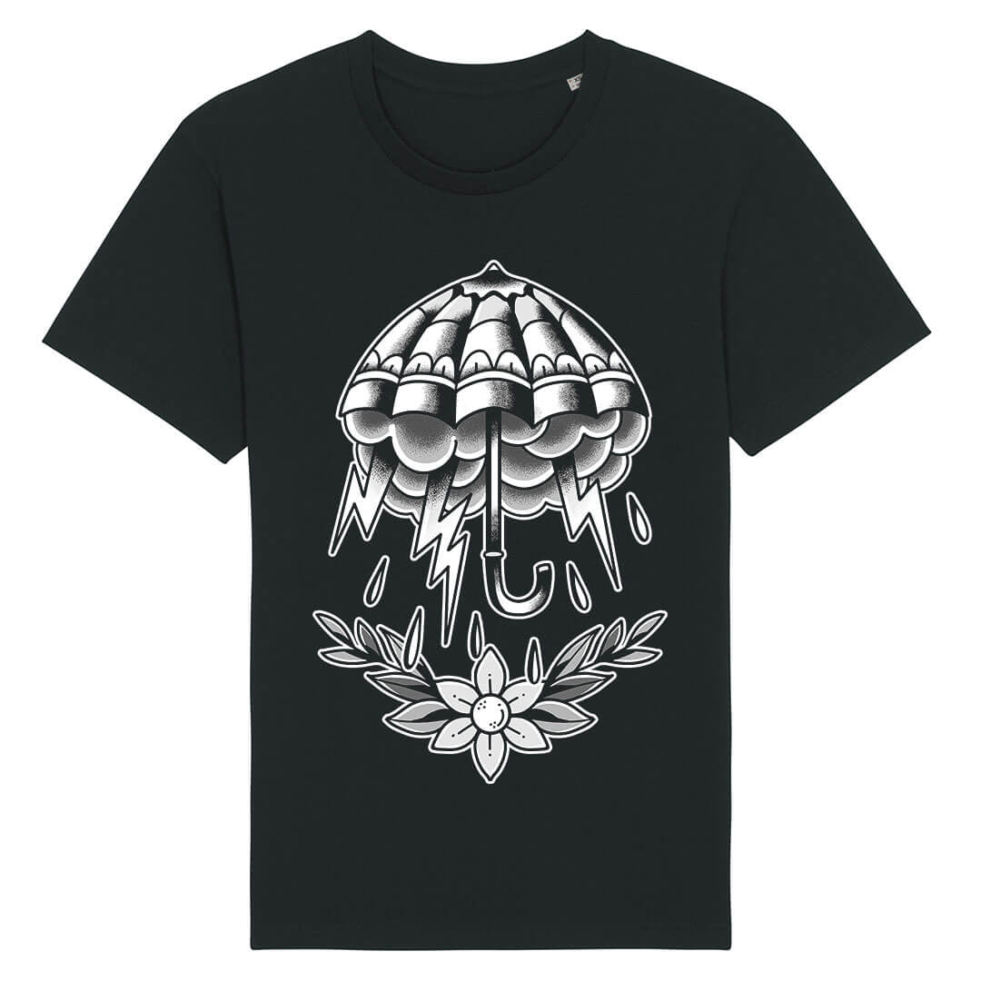 Tricou grafic negru: o declarație artistică îndrăzneață