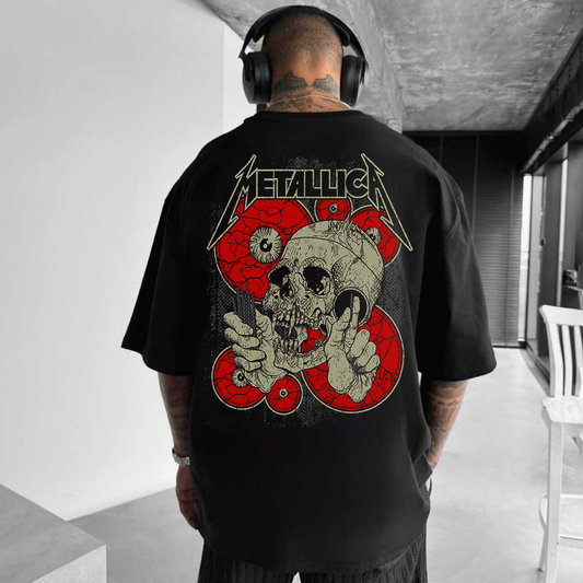 Tricou Metallica Skull