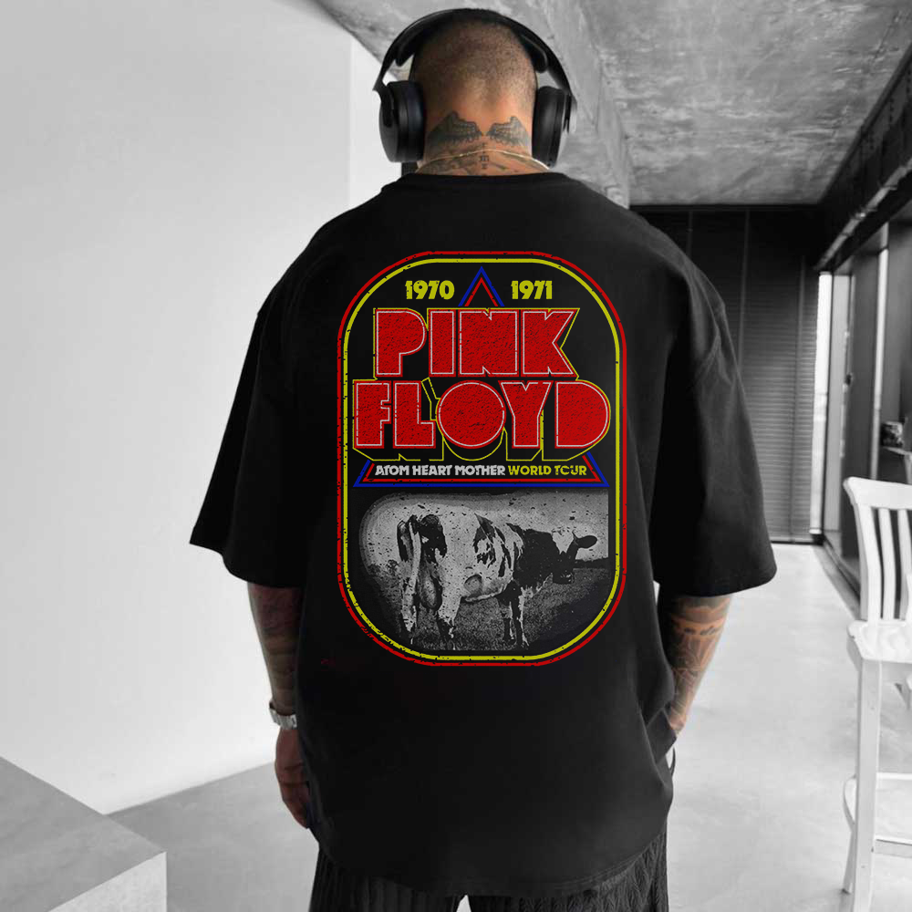 Tricou negru Pink Floyd Tribute