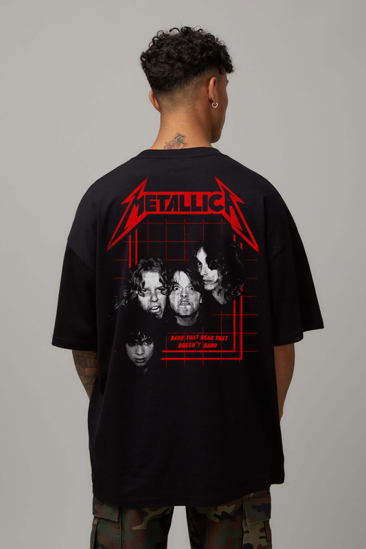 Tricou Metallica „Bang That Head”.