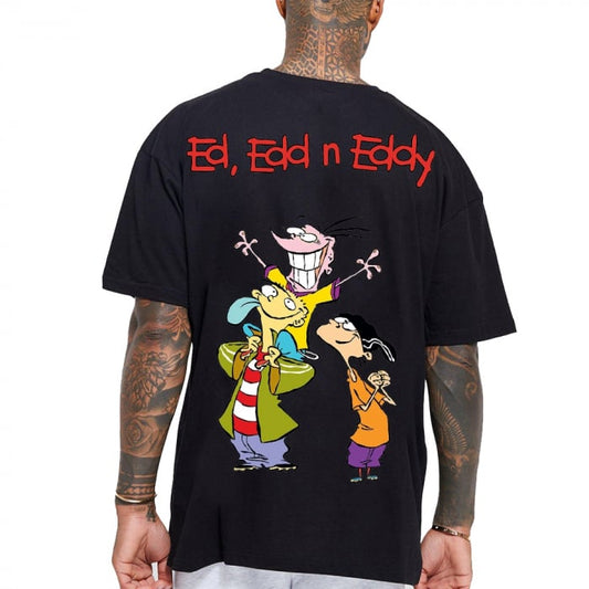 Tricou Negru Oversize Ed, Edd n Eddy