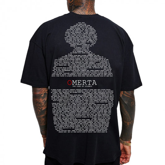Tricou negru O MERTA: O declarație în tăcere