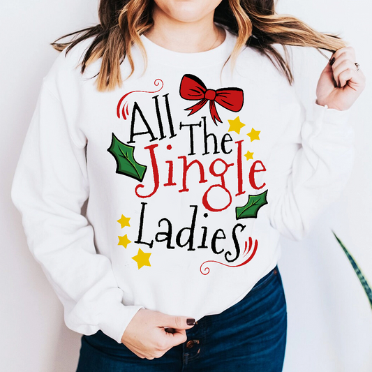 All The Jingle Ladies Holiday T-Shirt