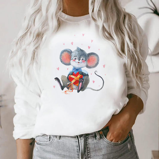 Bluza Dama Alba Cute Mice