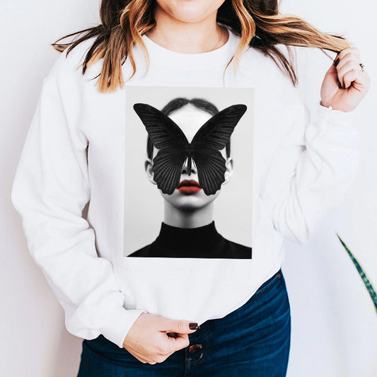 Tricou grafic Fluture îndrăzneț