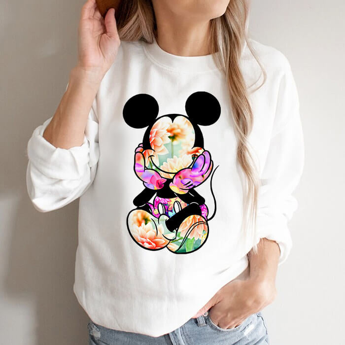 Bluza Dama Alba Floral Mickey