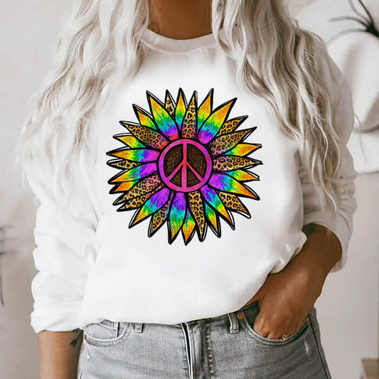 Bluza Dama Alba Rainbow Flower