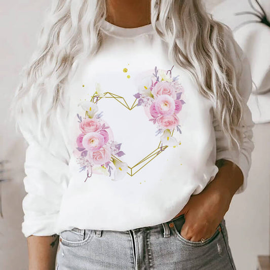 Bluza Dama Alba I Love Flowers