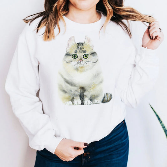 Bluza Dama Alba Grumpy Cat