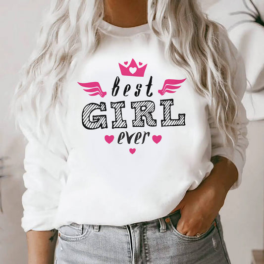 Bluza Dama Alba Best Girl Ever