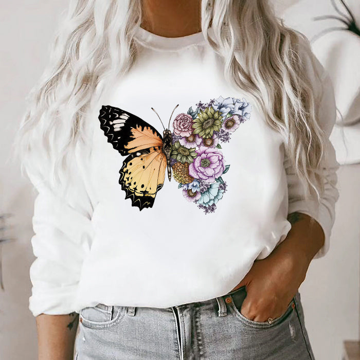 Bluza Dama Alba Butterfly In Bloom