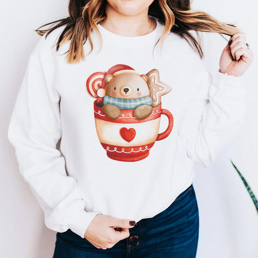 Bluza Dama Christmas Bear Mug