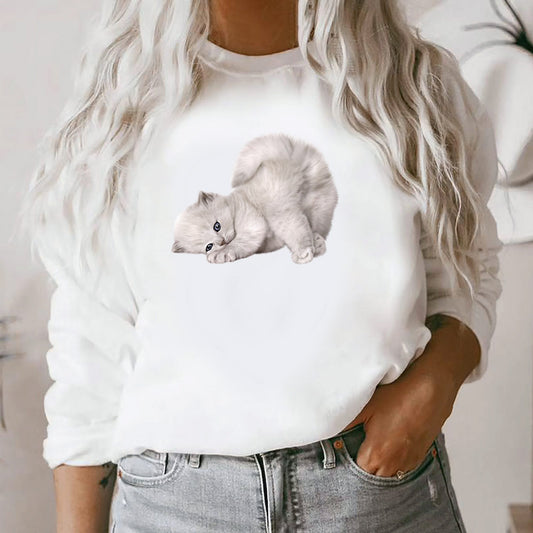 Bluza Dama Alba Lazy Cat