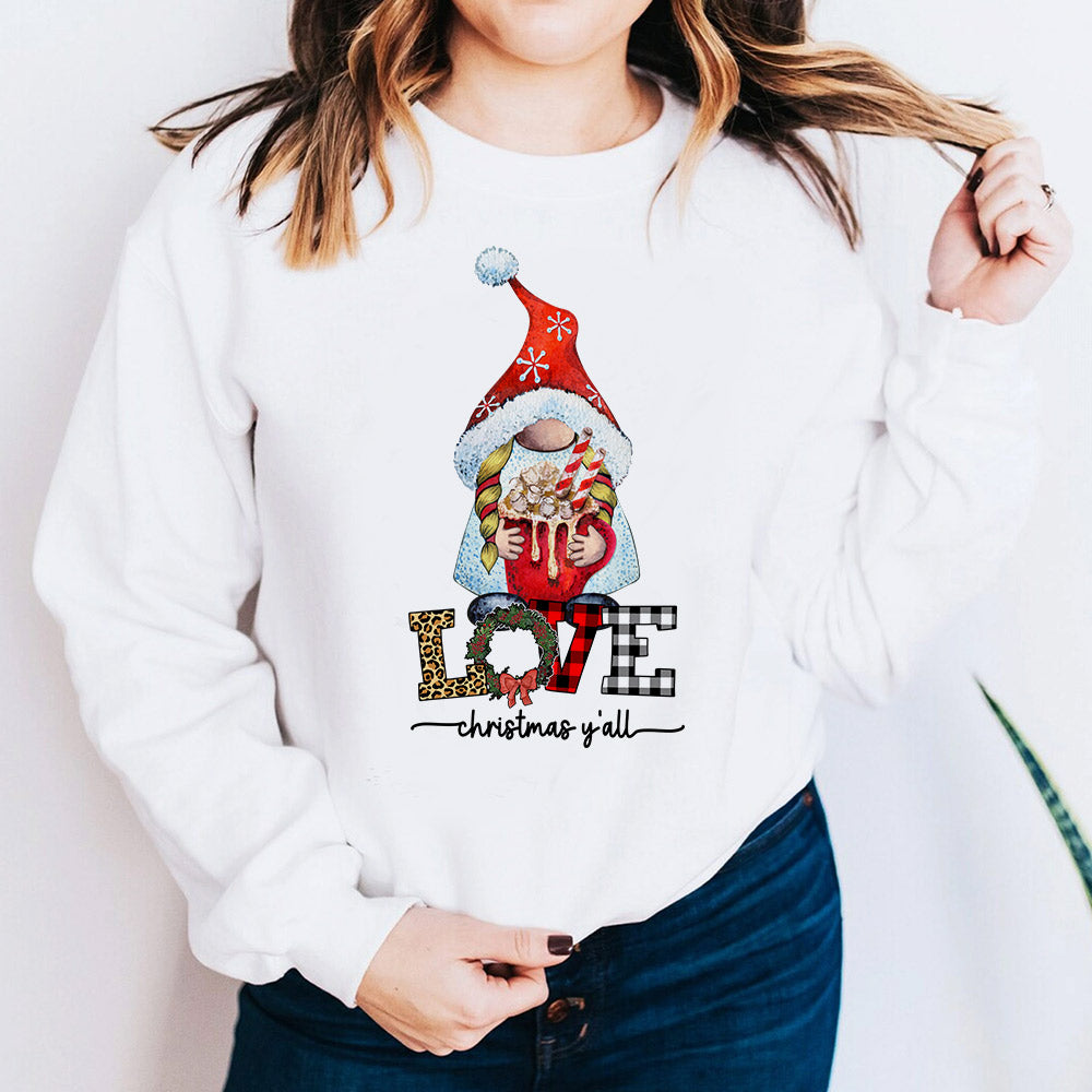 Bluza Dama Alba Love Christmas Y All