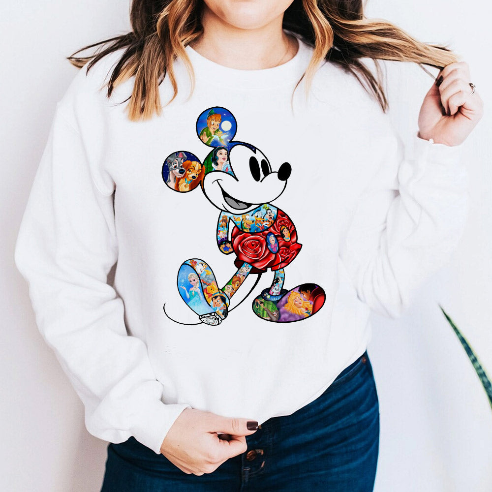 Bluza Dama Alba Mickey Collage