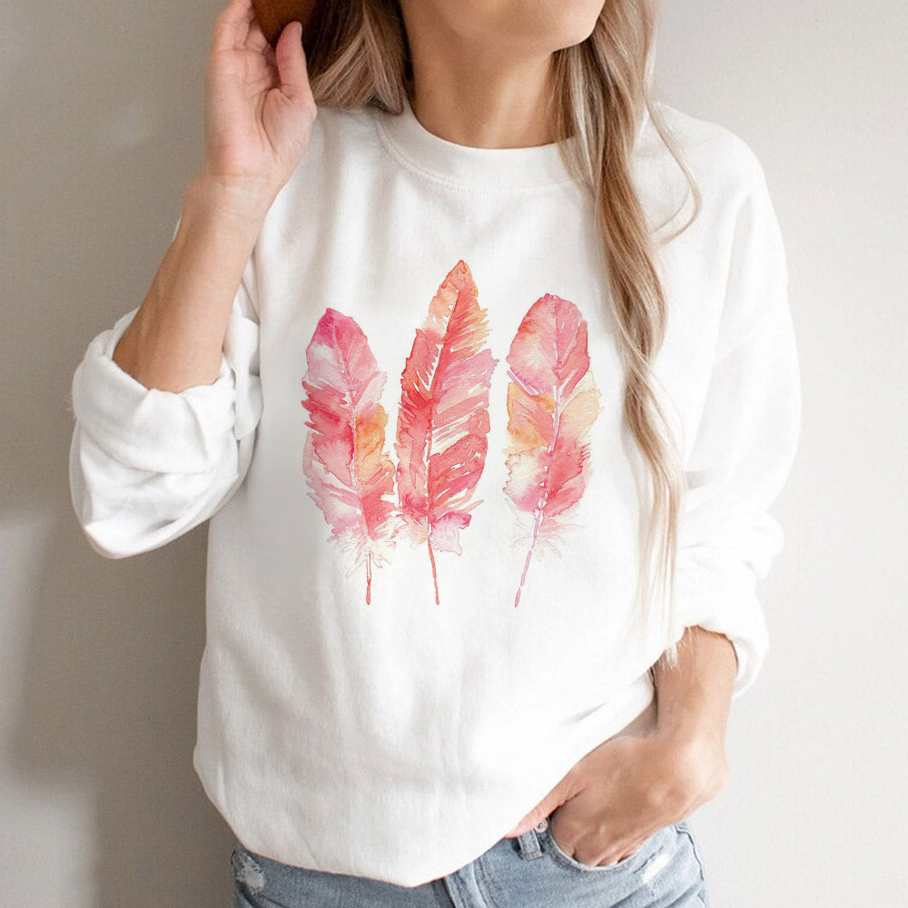 Bluza Dama Alba Pink Feathers