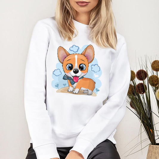 Bluza Dama Alba Sky Blue Puppy