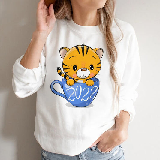 Bluza Dama Alba Tiger In A Cup