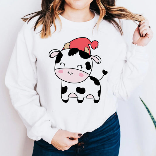 Bluza Dama Christmas Cow