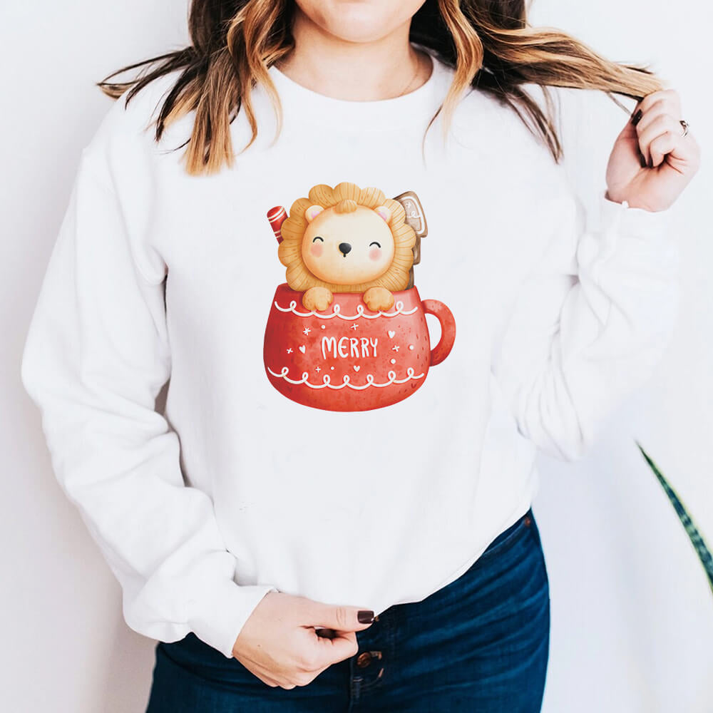 Bluza Dama Christmas Lion Mug