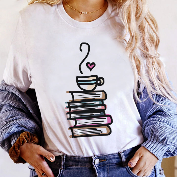 Bookish Coffee Love T-Shirt