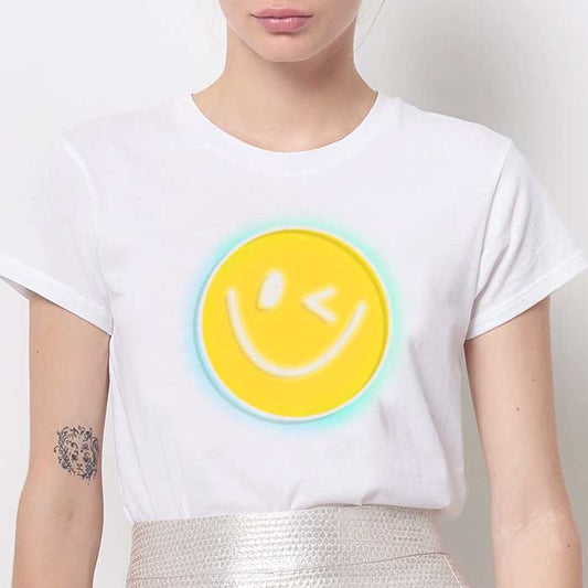Vibrant Yellow Smiley Face T-Shirt: A Must-Have For Every Wardrobe