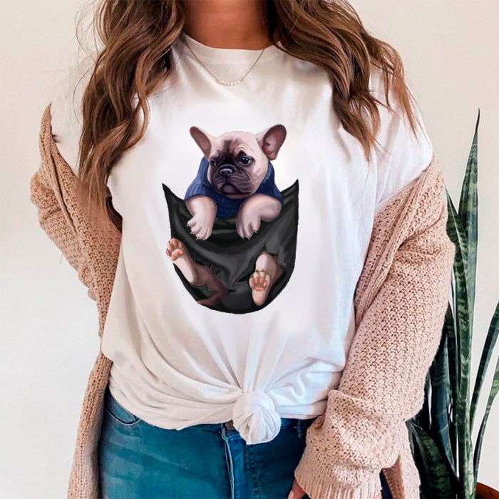 Frenchie Pocket T-Shirt