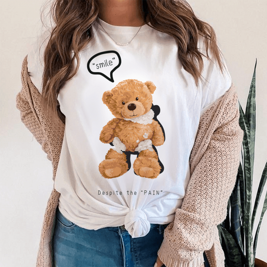 Despite The 'PAIN' Teddy Bear T-Shirt