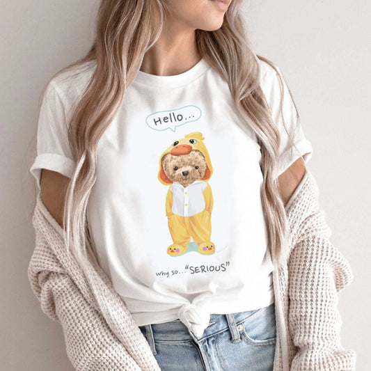 Serious Teddy Bear T-Shirt