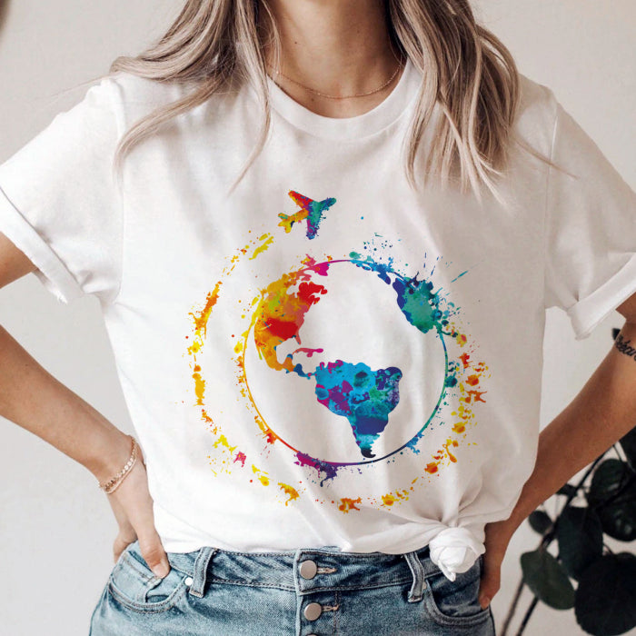 Tricou Dama I love travel