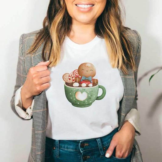 Tricou Dama Christmas Cookie Mug