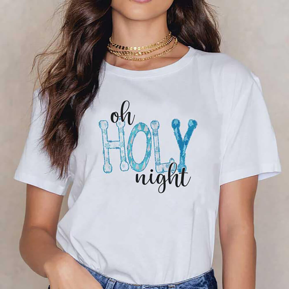 Tricou Dama Christmas Holy Night