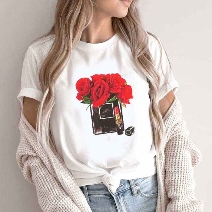 Tricou Dama Glam Roses