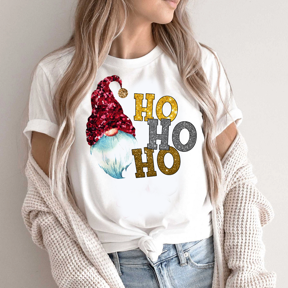 Tricou Dama Ho Ho Ho Gnome