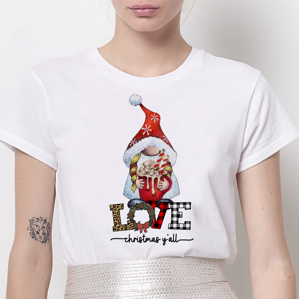 Tricou Dama Love Christmas Y All