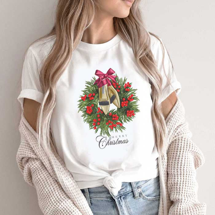 Cozy Christmas Dog T-Shirt