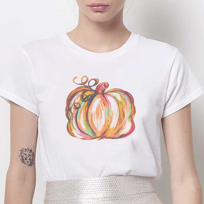 Tricou Dama Pumkin Paint